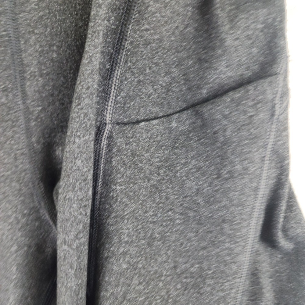 Luga Yoga Pants Charcoal Gray Heathered Bootcut Side Pockets Large Womens Medium - Picture 3 of 9